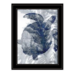 "Ocean Collection 3" By Stellar Design Studio, Ready to Hang Framed Print, Black Frame