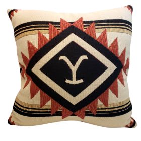 Yellowstone Montana Double Sided Jacquard Pillow